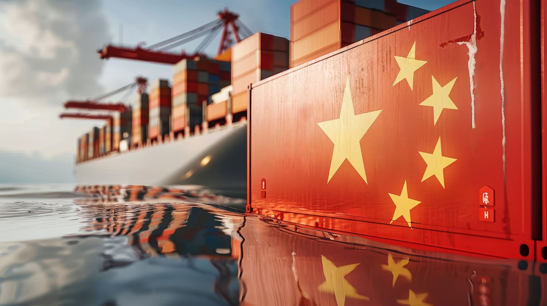 Transport van China naar Nederland